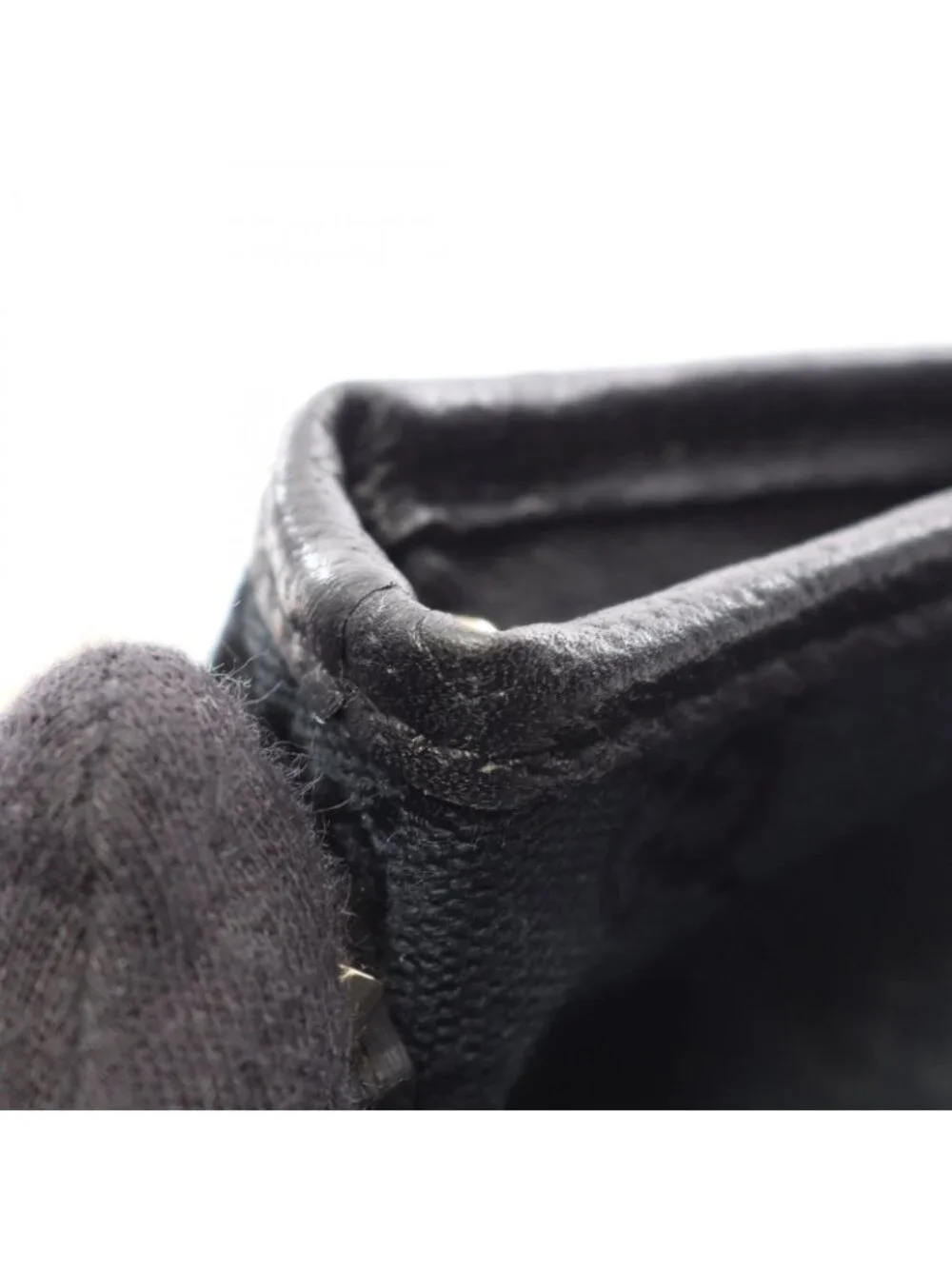 Gucci Shoulder Bag Abbey GG Canvas Black